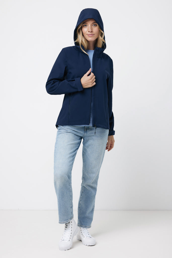 IQONIQ Makalu soft shell damjacka i återvunnen polyester