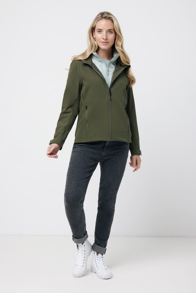 IQONIQ Makalu softshell damjacka i återvunnen polyester