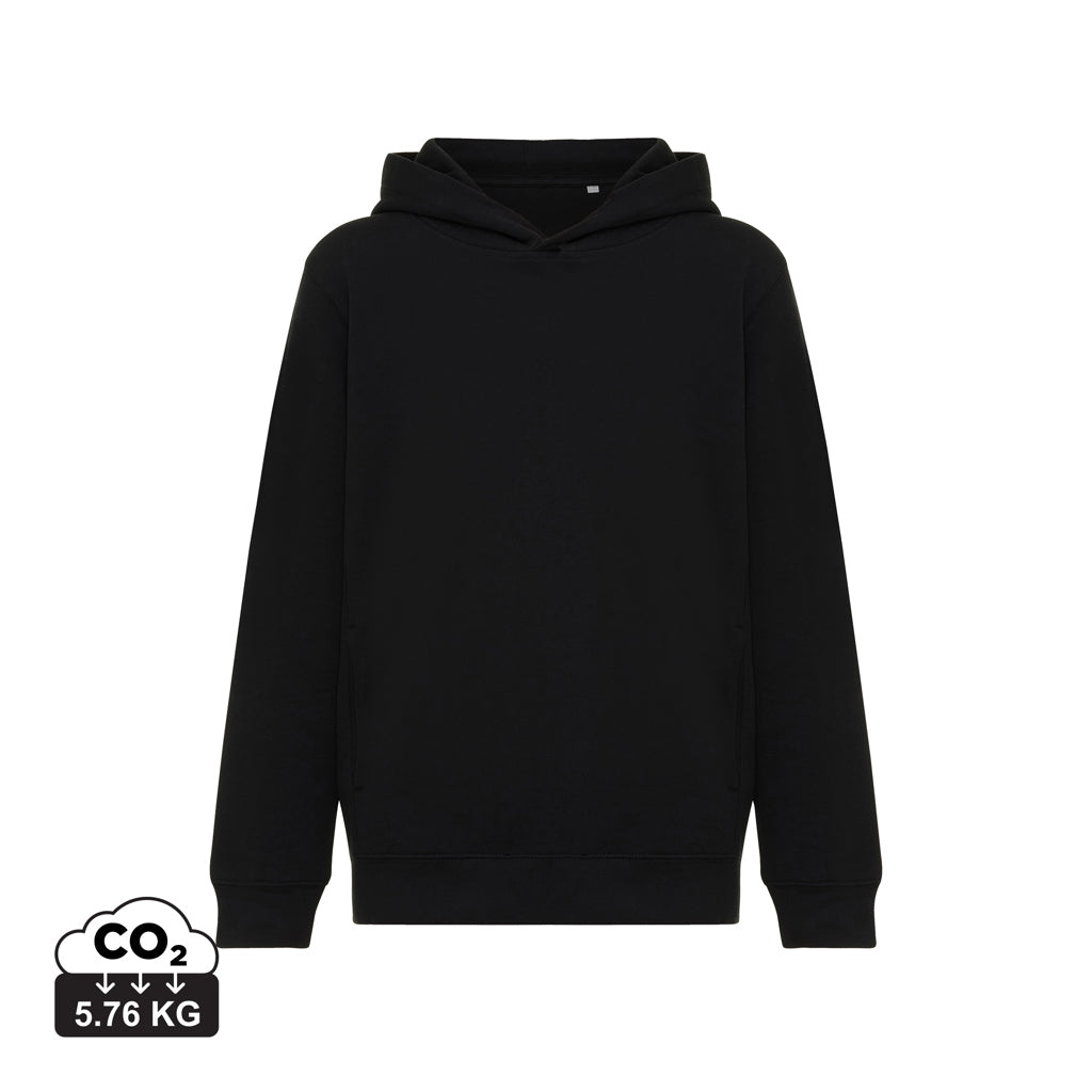 IQONIQ Yengo hoodie i återvunnen bomull med sidofickor för b