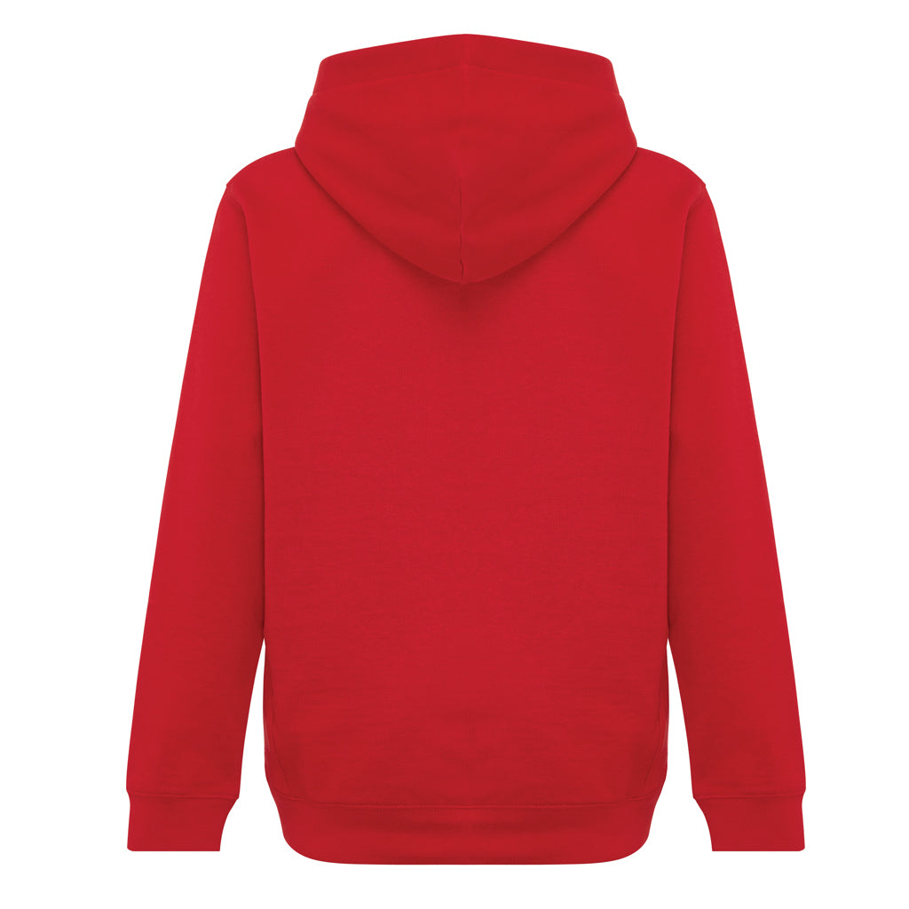 IQONIQ Yengo barnhoodie i återvunnen bomull med sidofickor