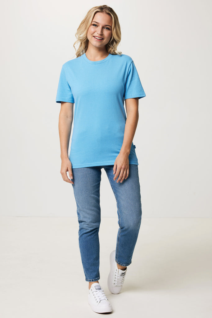 IQONIQ Bryce t-shirt i återvunnen bomull - Vibrant Colors