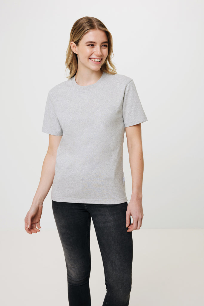 IQONIQ Manuel t-shirt i återvunnen ofärgad bomull