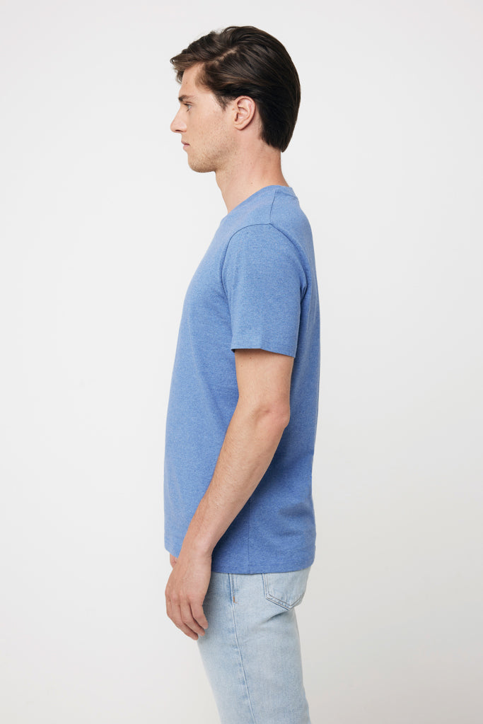 IQONIQ Manuel t-shirt i återvunnen ofärgad bomull