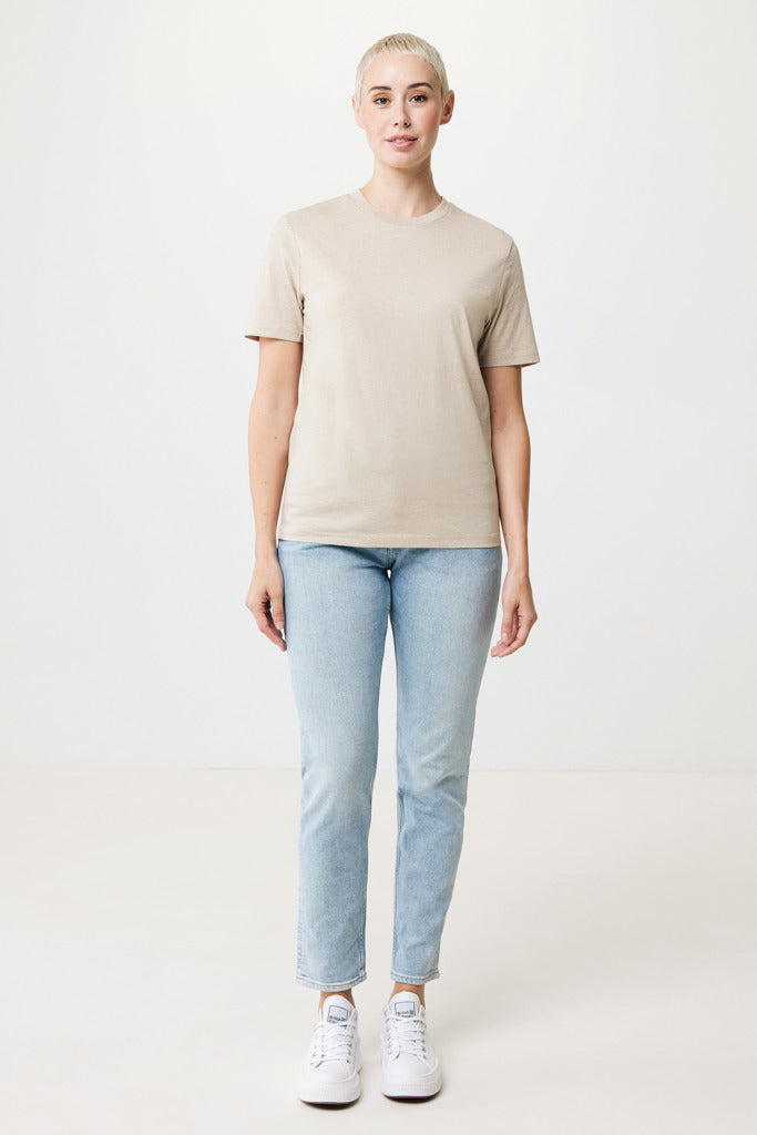 IQONIQ Sierra lättvikt t-shirt i återvunnen bomull - Natural Colors