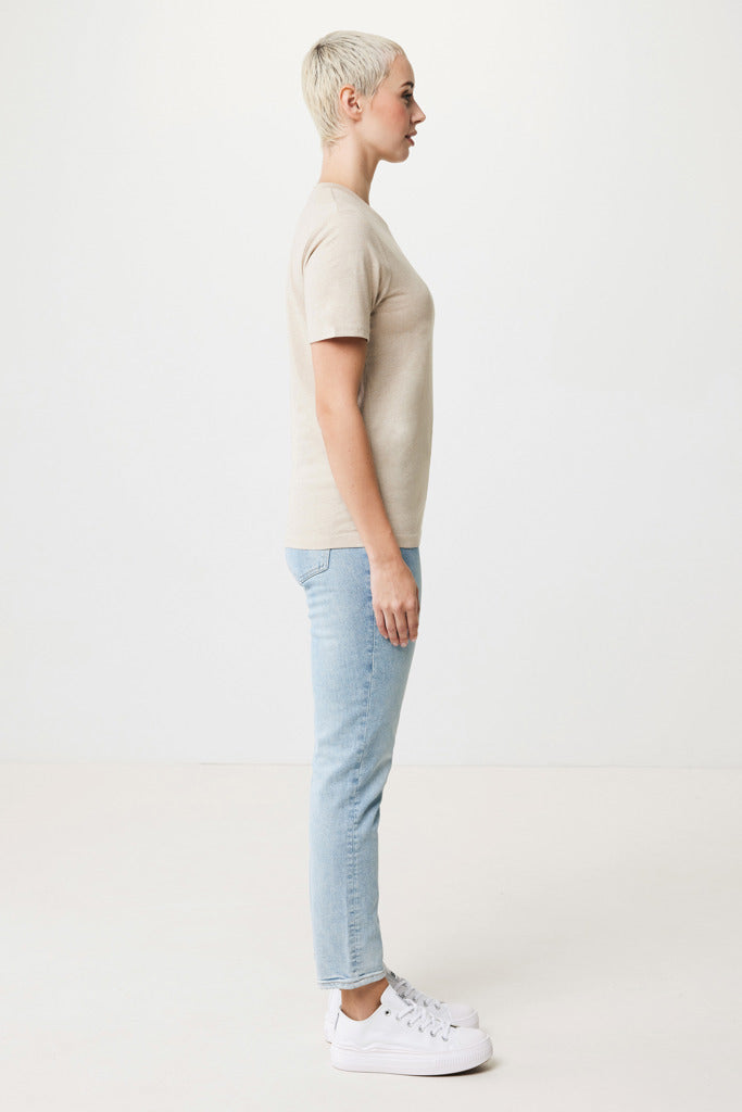 IQONIQ Sierra lättvikt t-shirt i återvunnen bomull - Natural Colors