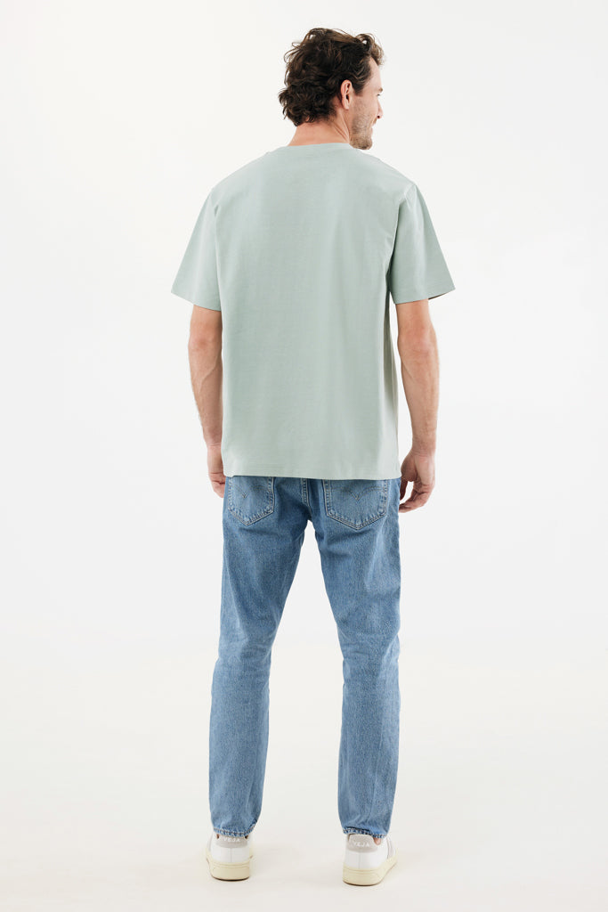 IQONIQ Nikko t-shirt i tung återvunnen bomull