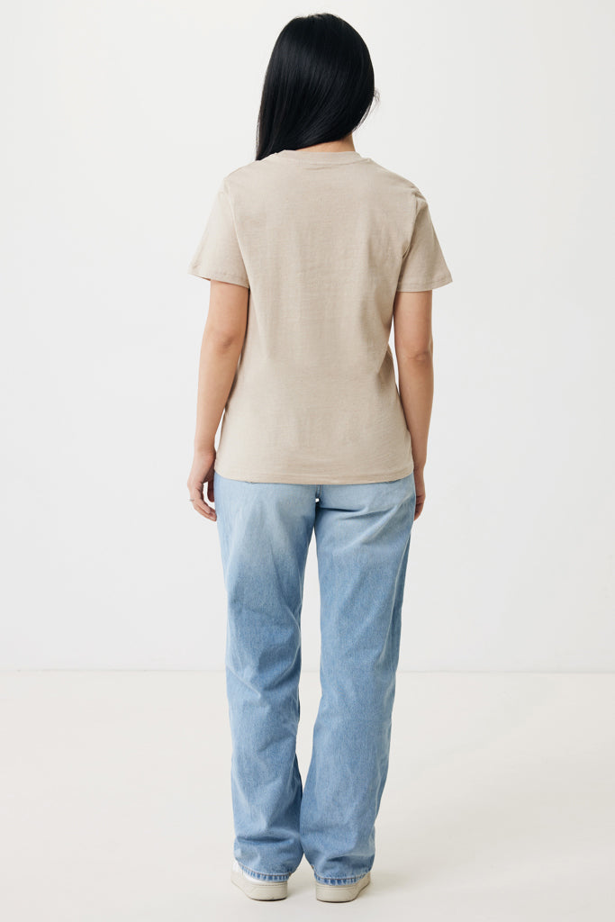 IQONIQ Brett t-shirt i återvunnen bomull - Natural Colors