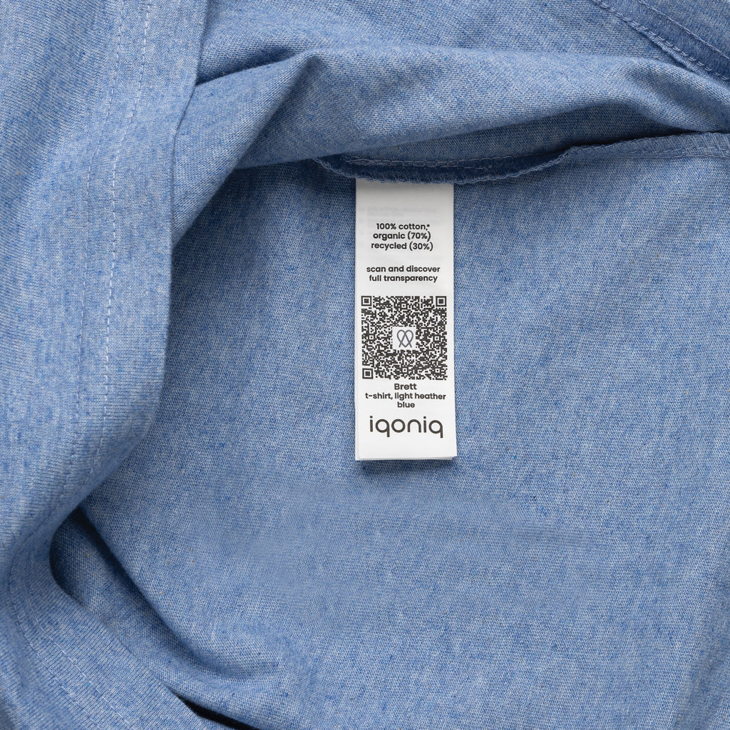 IQONIQ Brett t-shirt i återvunnen bomull - Vibrant Part 1