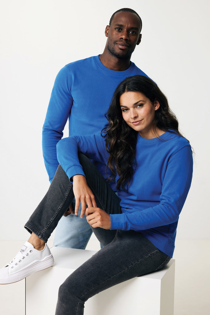 IQONIQ Zion sweatshirt i återvunnen bomull - Vibrant Colors