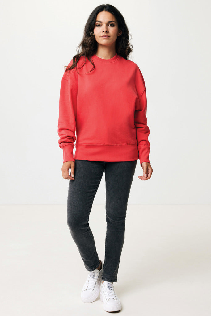 IQONIQ Kruger relaxed fit sweatshirt i återvunnen bomull - Vibrant Colors