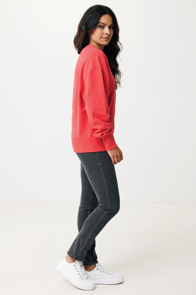 IQONIQ Kruger relaxed fit sweatshirt i återvunnen bomull - Vibrant Colors