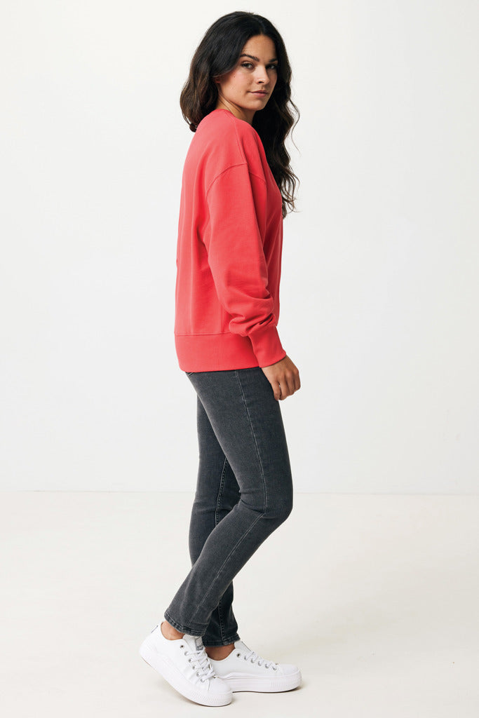 IQONIQ Kruger relaxed fit sweatshirt i återvunnen bomull - Vibrant Colors