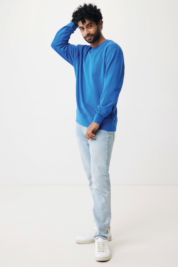 IQONIQ Etosha lättvikt sweatshirt i återvunnen bomull - Vibrant Colors