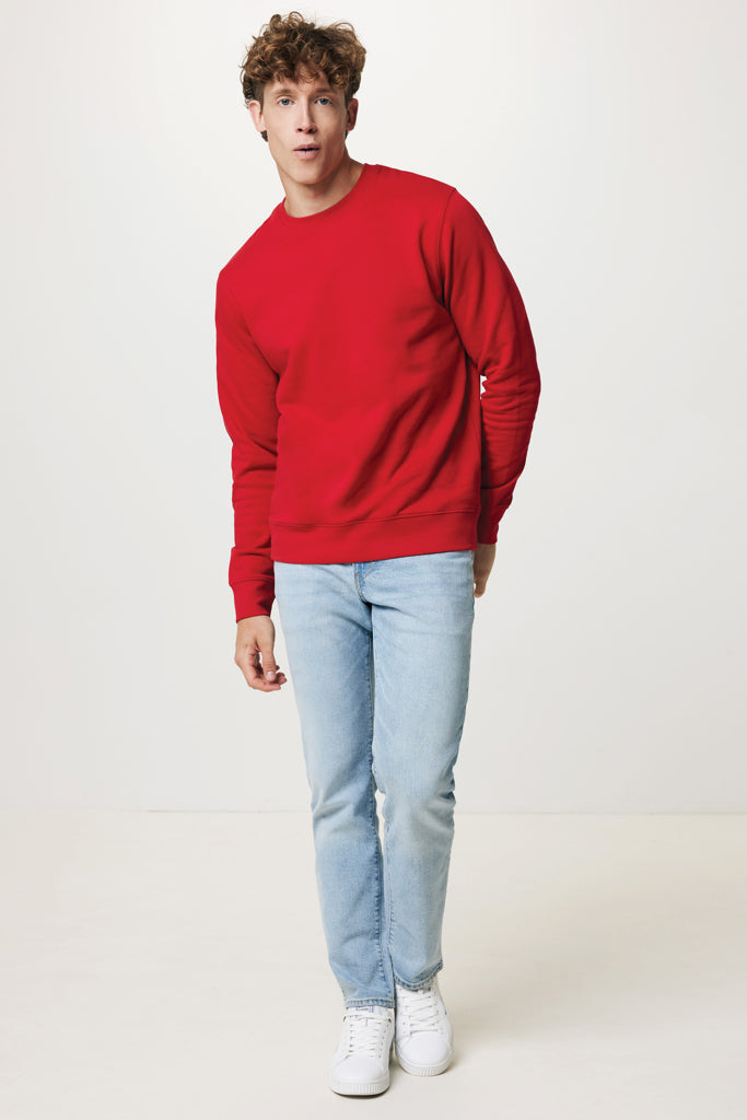 IQONIQ Etosha lättvikt sweatshirt i återvunnen bomull - Vibrant Colors