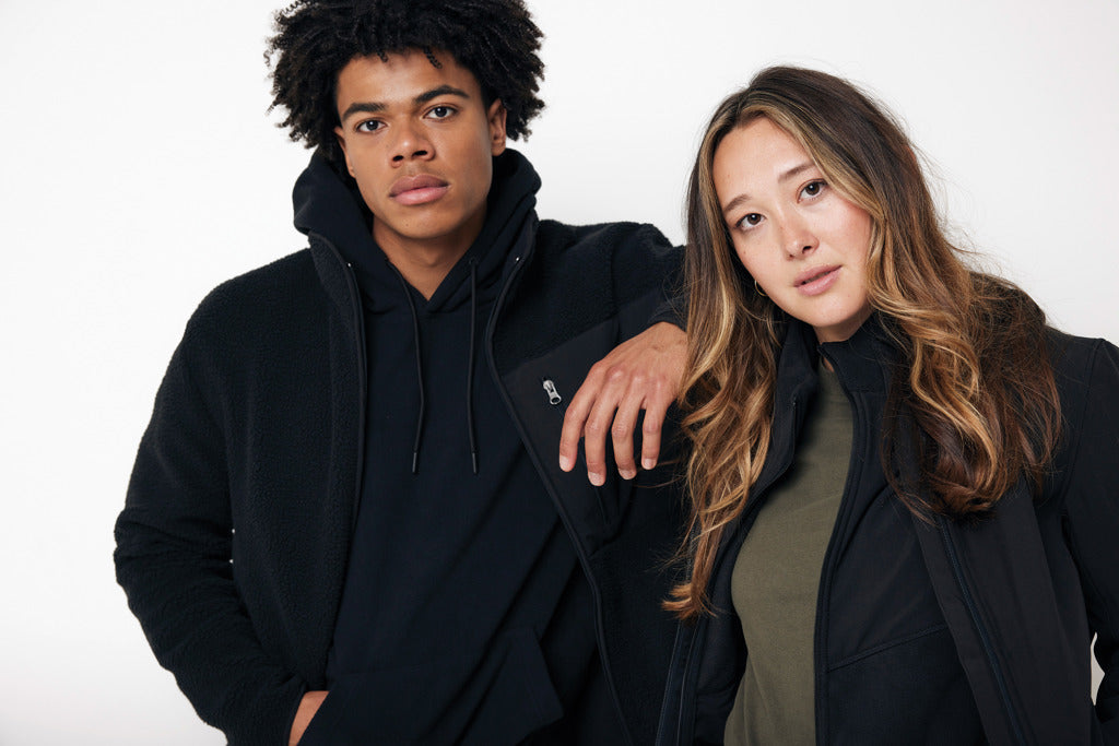 IQONIQ Yoho relaxed fit hoodie i återvunnen bomull - Professional Colors