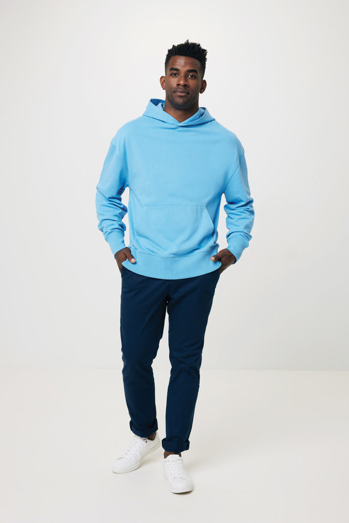 IQONIQ Yoho relaxed fit hoodie i återvunnen bomull - Vibrant Colors