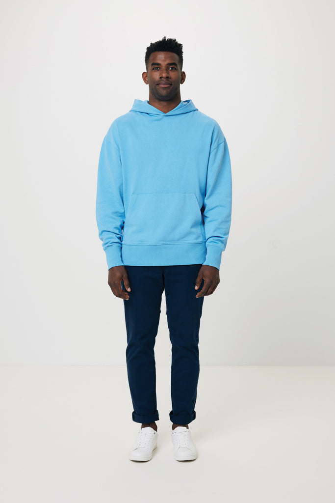 IQONIQ Yoho relaxed fit hoodie i återvunnen bomull - Vibrant Colors