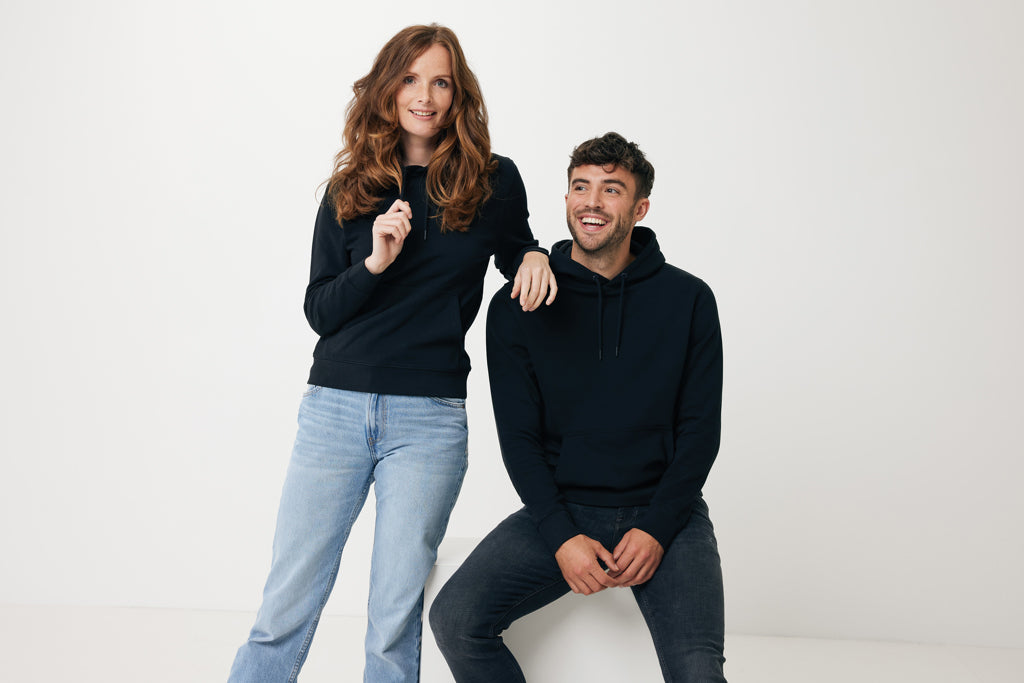 IQONIQ Rila lättvikt hoodie i återvunnen bomull - Professional Colors