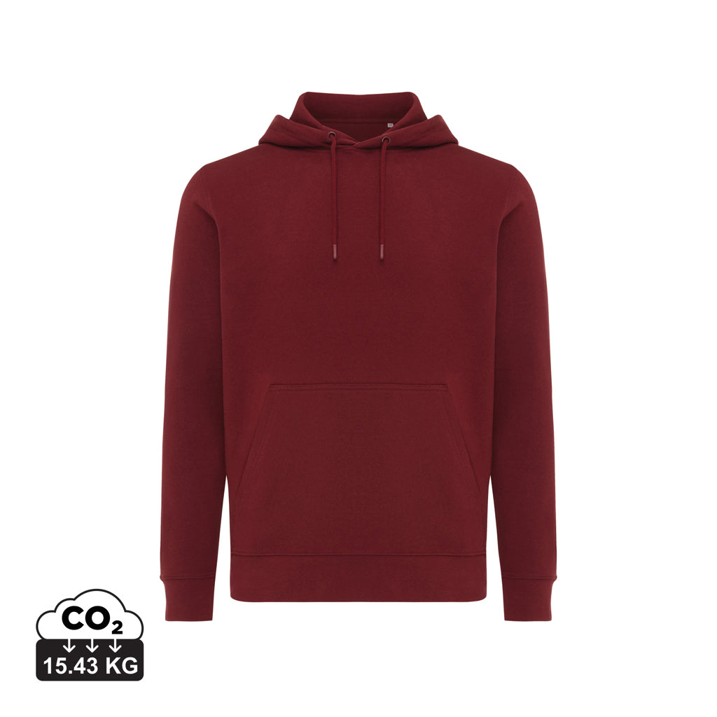 IQONIQ Rila lättvikt hoodie i återvunnen bomull - Natural Colors