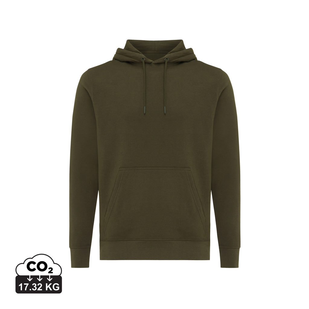 IQONIQ Rila lättvikt hoodie i återvunnen bomull - Natural Colors