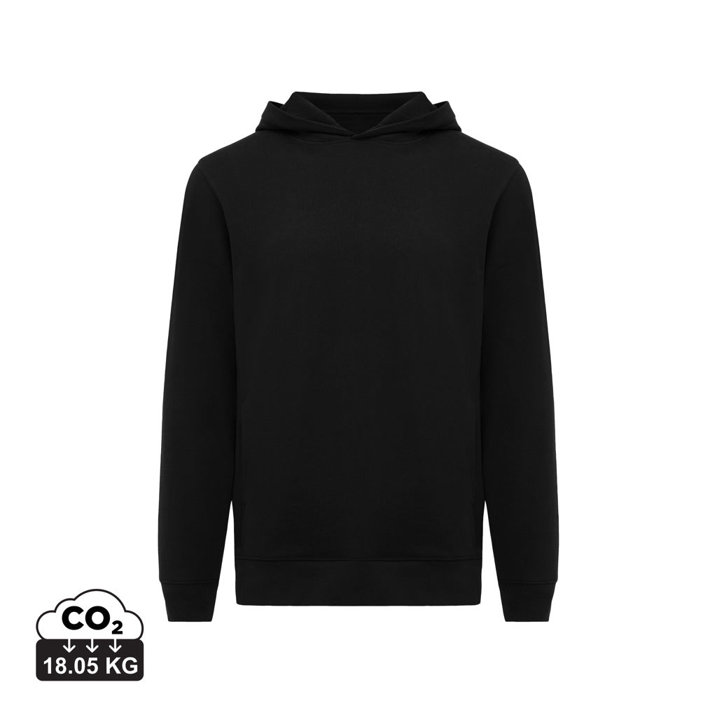 IQONIQ Yengo hoodie  i återvunnen bomull med sidofickor - Professional Colors