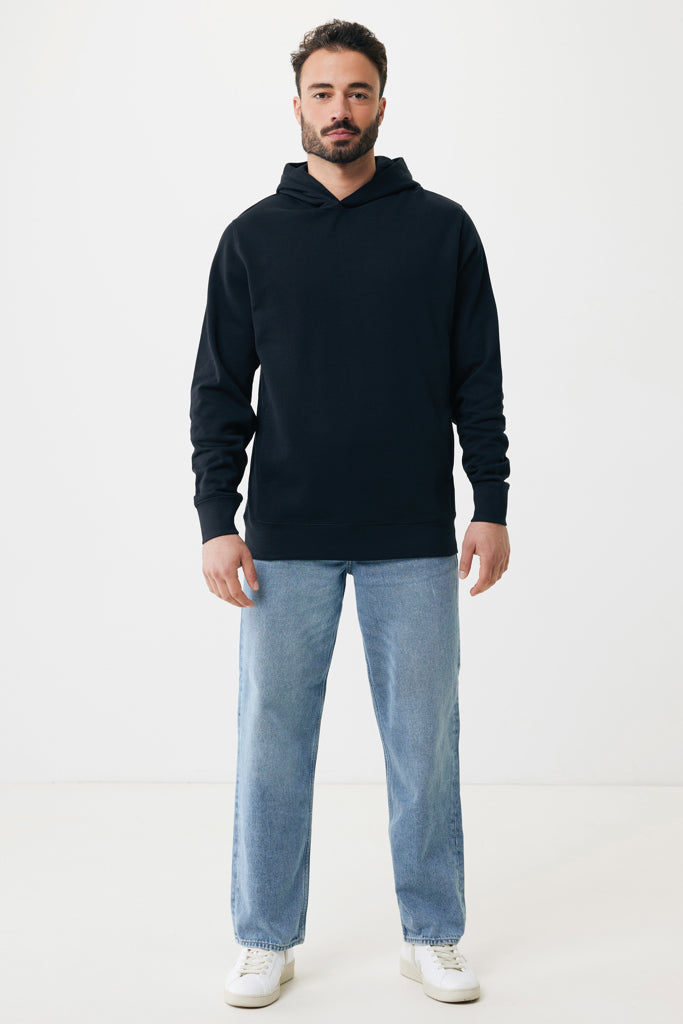 IQONIQ Yengo hoodie  i återvunnen bomull med sidofickor - Professional Colors