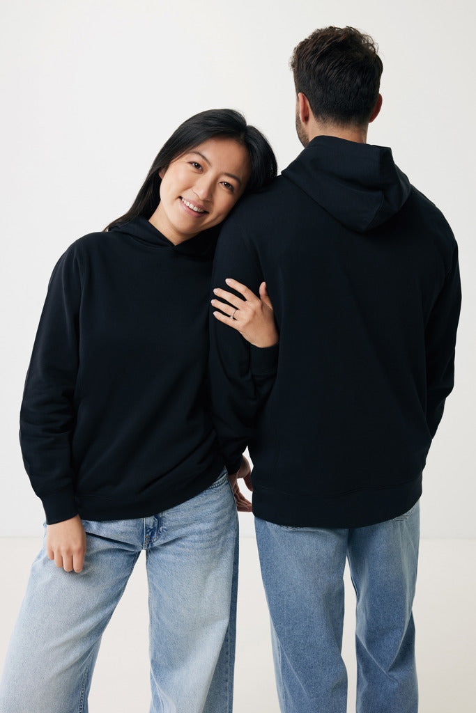 IQONIQ Yengo hoodie  i återvunnen bomull med sidofickor - Professional Colors