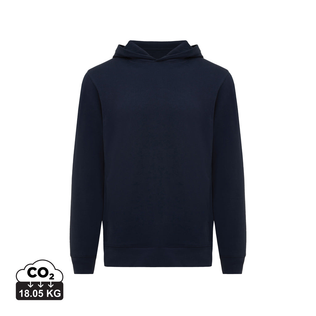 IQONIQ Yengo hoodie  i återvunnen bomull med sidofickor - Professional Colors