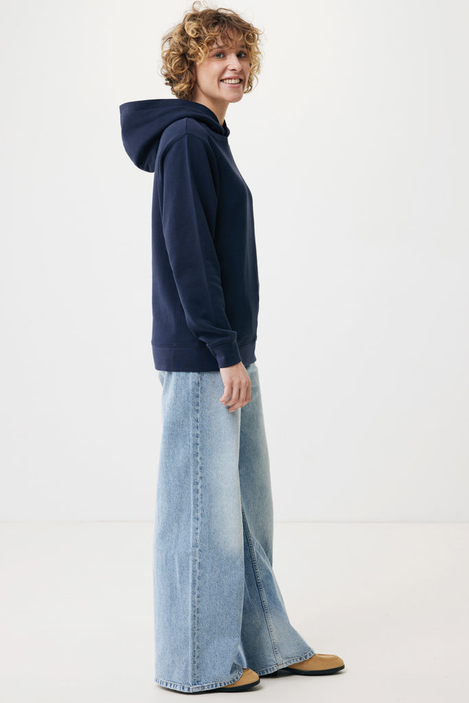 IQONIQ Yengo hoodie  i återvunnen bomull med sidofickor - Professional Colors