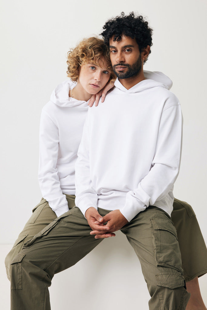 IQONIQ Yengo hoodie  i återvunnen bomull med sidofickor - miscellaneous Colors