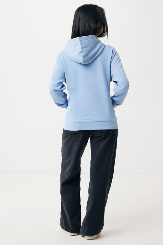 IQONIQ Yengo hoodie  i återvunnen bomull med sidofickor - Vibrant Colors