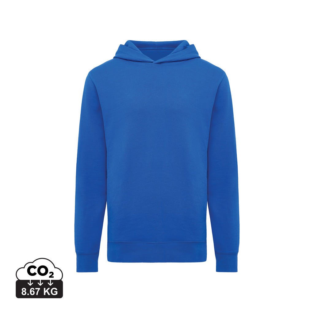IQONIQ Yengo hoodie  i återvunnen bomull med sidofickor - Vibrant Colors