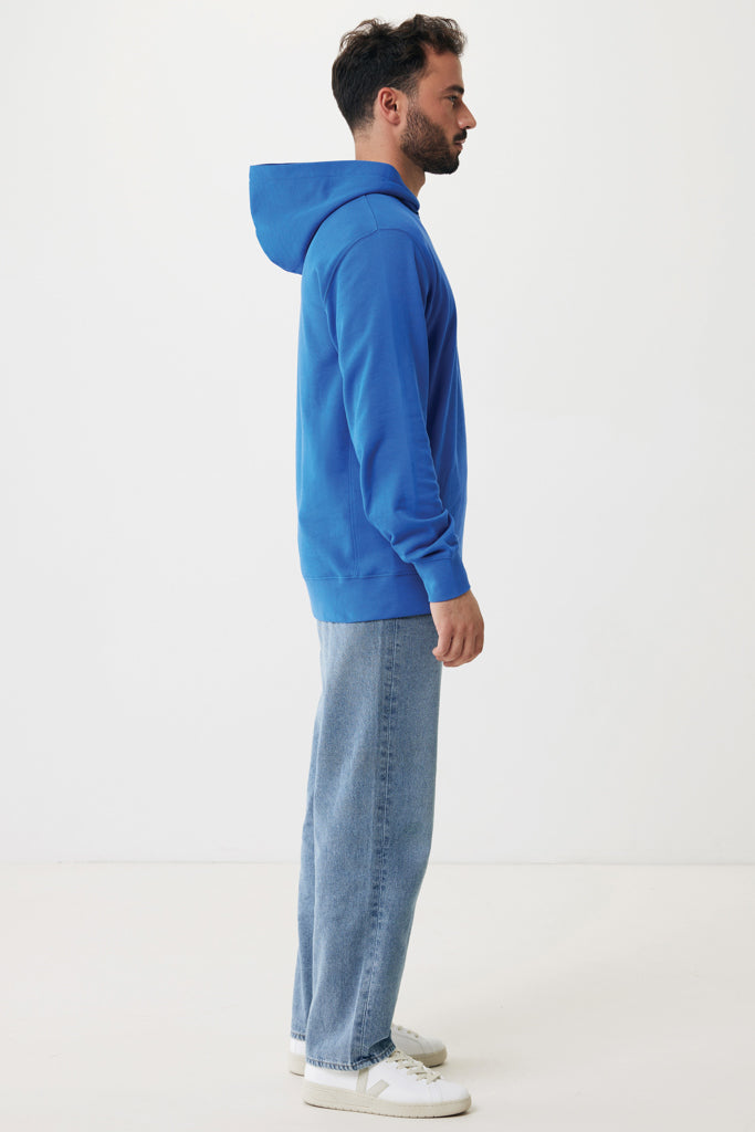 IQONIQ Yengo hoodie  i återvunnen bomull med sidofickor - Vibrant Colors