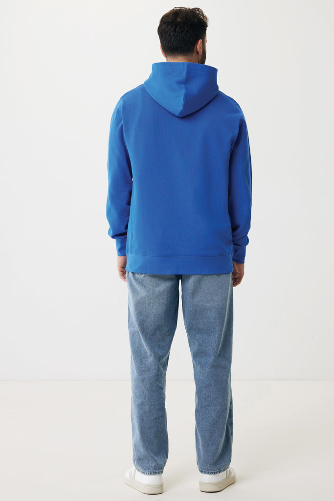 IQONIQ Yengo hoodie  i återvunnen bomull med sidofickor - Vibrant Colors