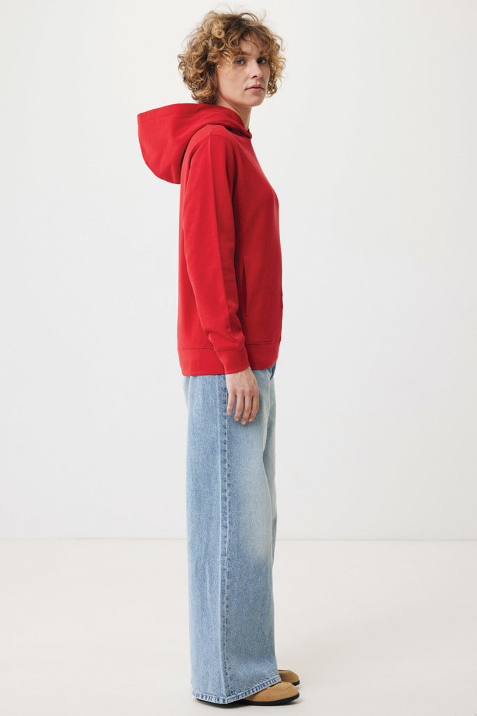 IQONIQ Yengo hoodie  i återvunnen bomull med sidofickor - Vibrant Colors