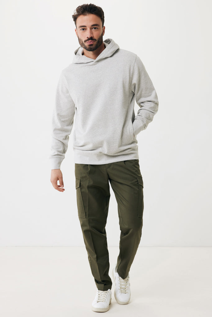 IQONIQ Yengo hoodie  i återvunnen bomull med sidofickor - Professional Colors