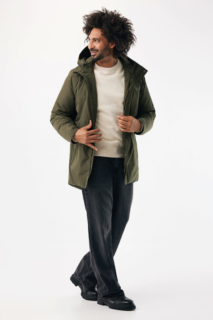 IQONIQ Thelon parkas i återvunnen polyester