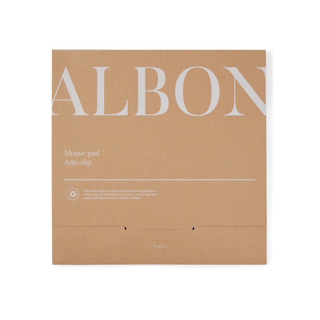 VINGA Albon GRS återvunnen filt musmatta