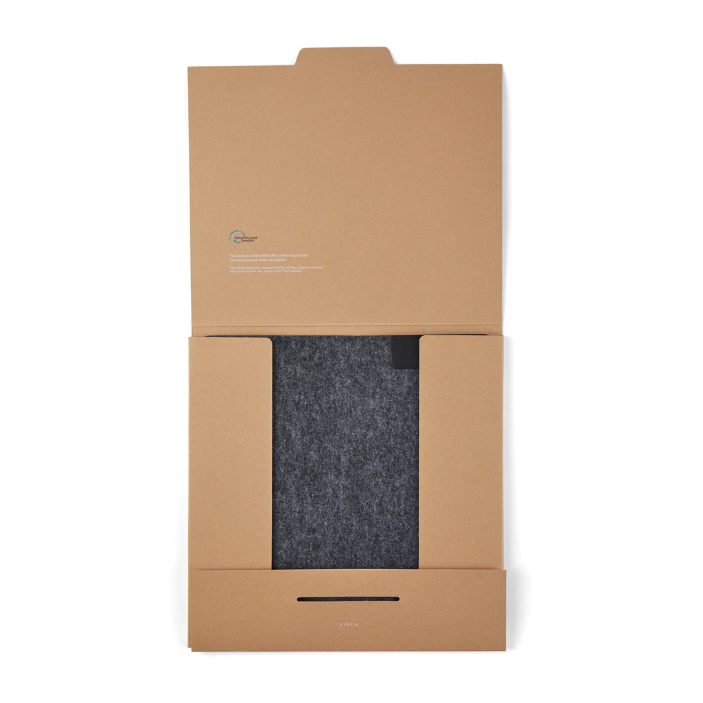 VINGA Albon GRS återvunnen filt musmatta