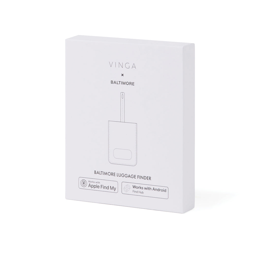 VINGA Baltimore RCS Luggage Tag With Finder Dual