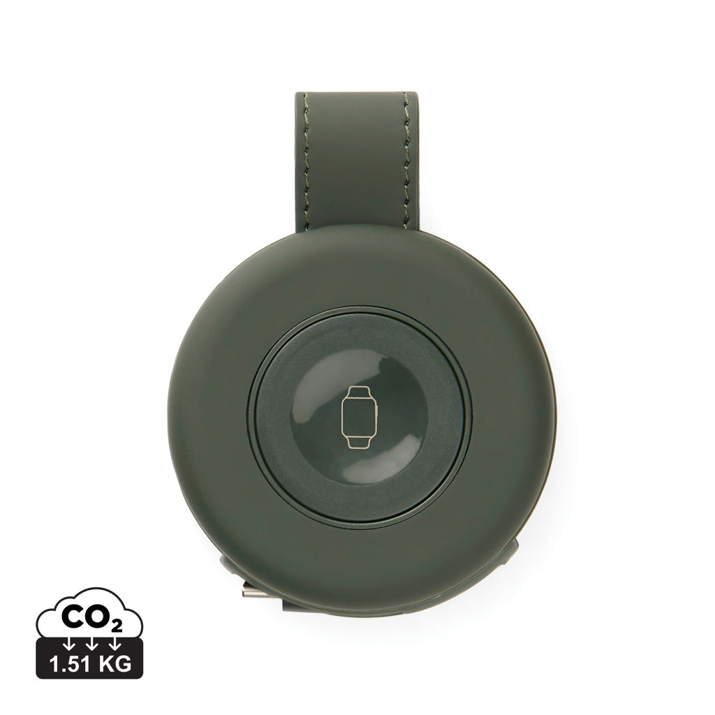 VINGA Baltimore RCS 2-in-1 Wireless 15W Travel Charger