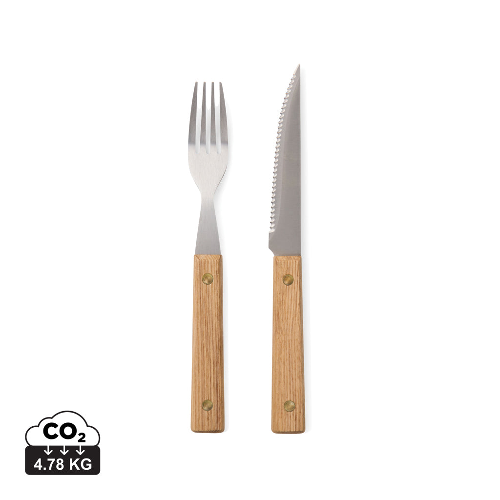 VINGA Paso 8-delars BBQ bestickset