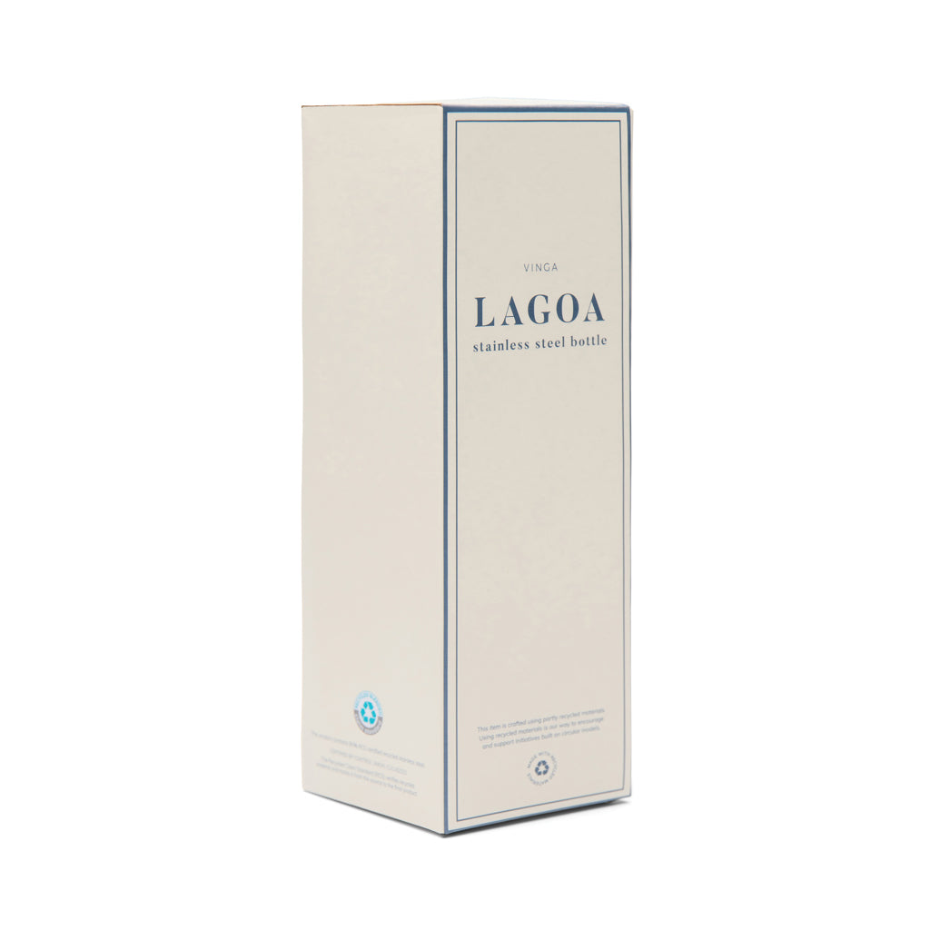 VINGA Lagoa RCS återvunnet stål flaska 600 ML