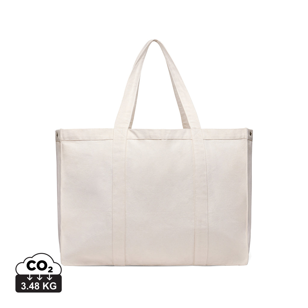 VINGA Hilo AWARE™ återvunnen canvas maxi totebag