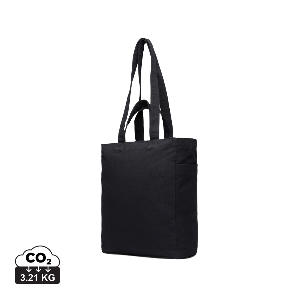 VINGA Hilo AWARE™ återvunnen canvas tote med dragkedja
