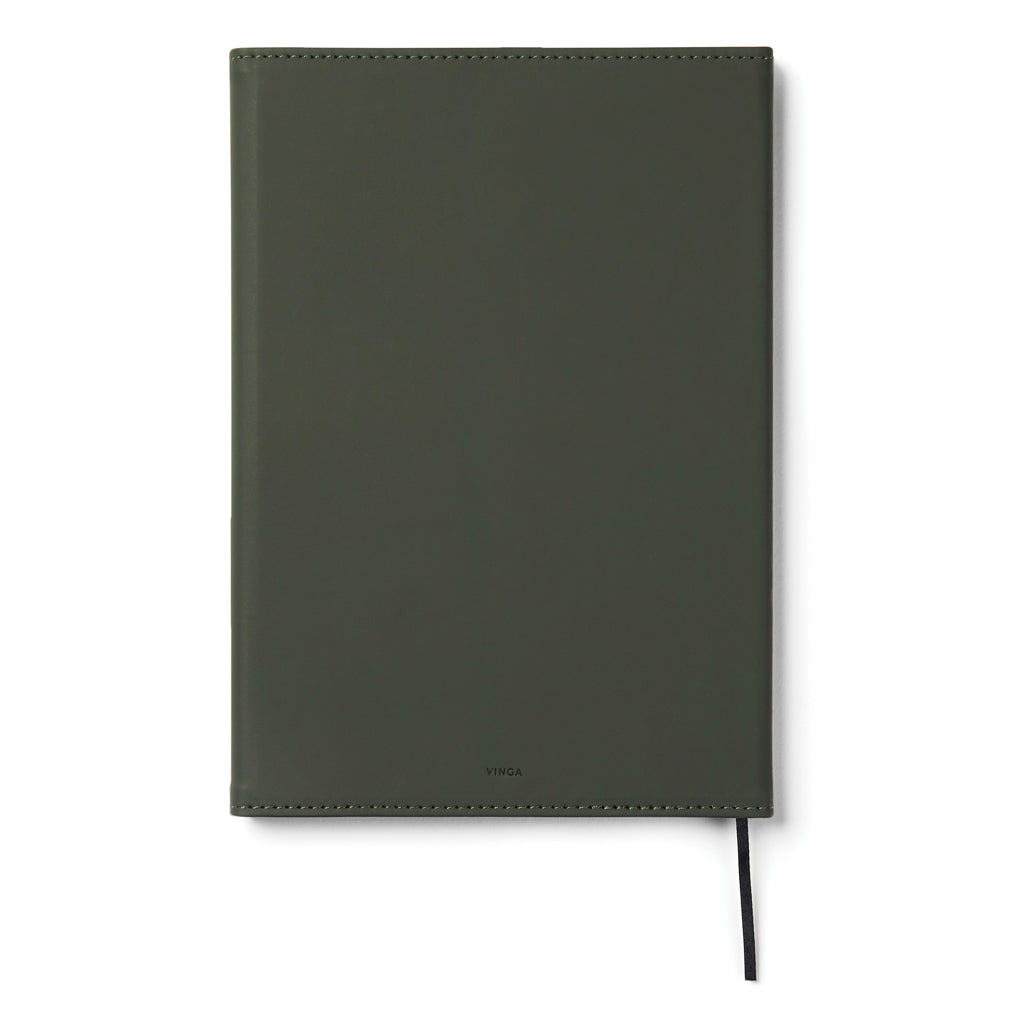 VINGA Baltimore GRS återvunnet papper & PU notebook