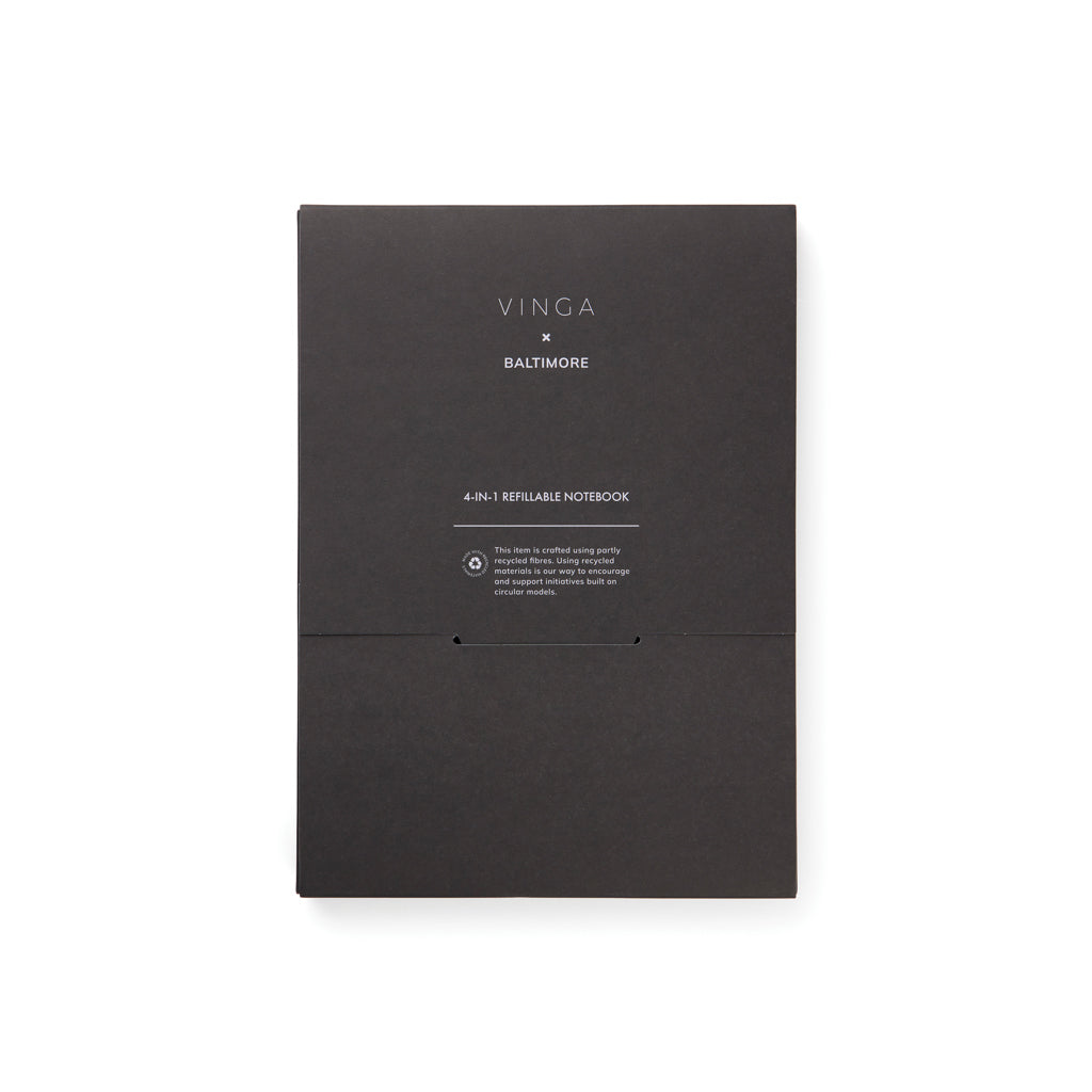 VINGA Baltimore RCS 4-in-1 Refillable Notebook