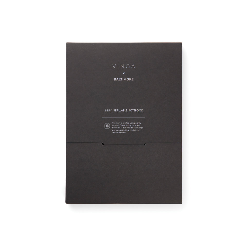 VINGA Baltimore RCS 4-in-1 Refillable Notebook