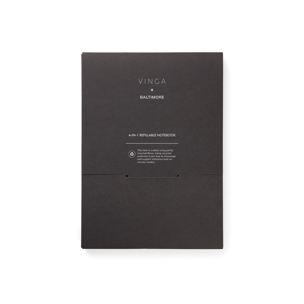 VINGA Baltimore RCS 4-in-1 Refillable Notebook