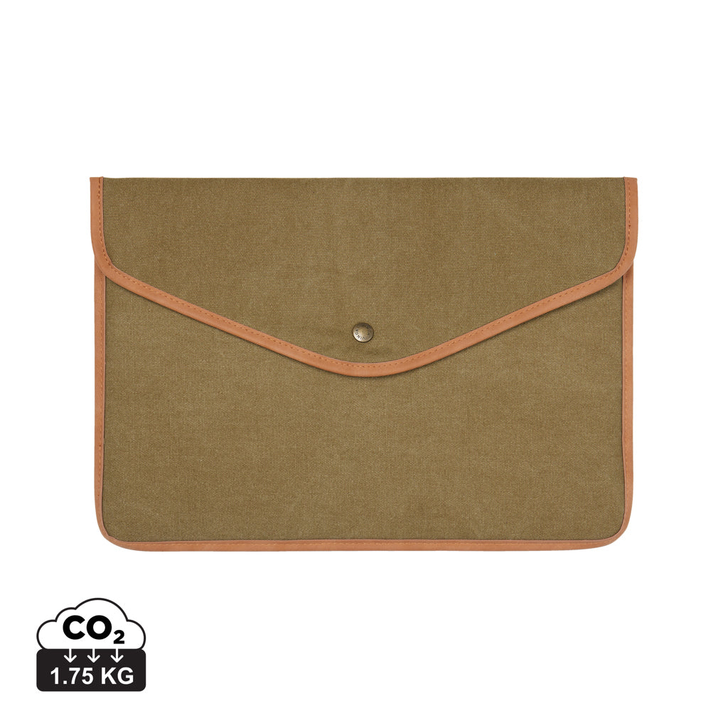 VINGA Bosler GRS återvunnen canvas 14'' laptopfodral
